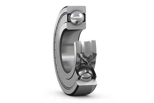 Iron sealed deep groove ball bearing