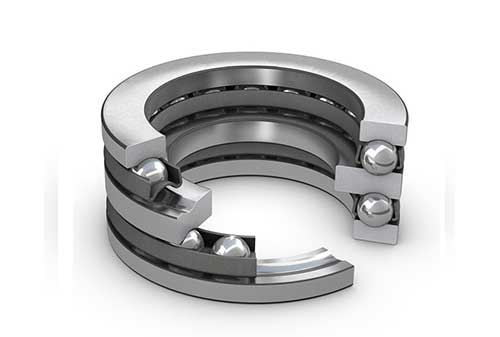 Bidirectional thrust ball bearing