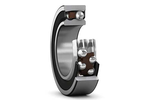 Sealed self-aligning ball bearing