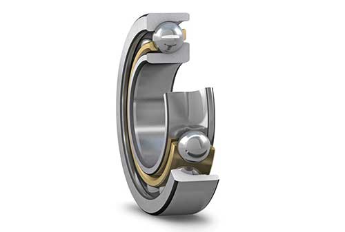 Four point angular contact ball bearing