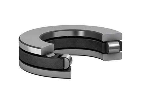 Flat thrust roller bearing